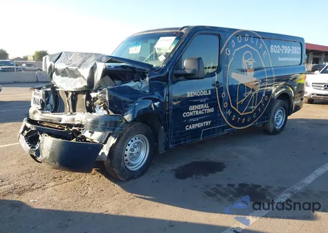 2018 Nissan Nv Cargo Nv1500 S V6 z USA, uszkodzony, nr VIN 1N6BF0KM6JN800780